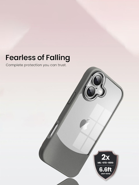 Karwan Solid Printed iPhone 16 Plus Back Case Mobile Accessories - Image 2