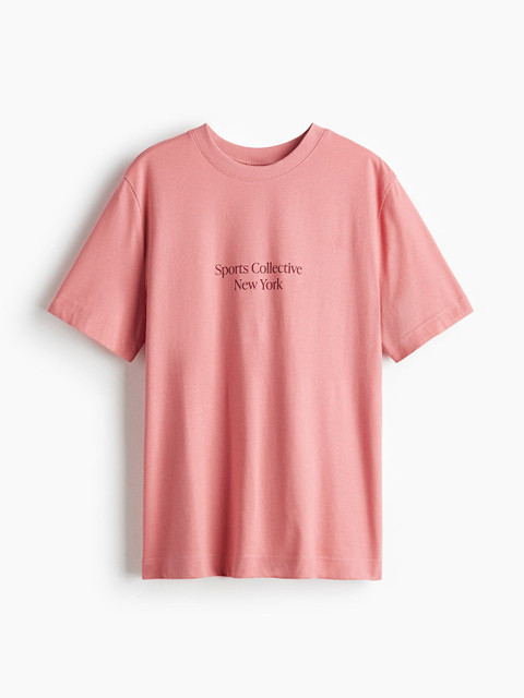 H&M Pure Cotton Printed T-shirt
