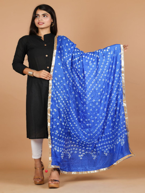 Apratim Bandhani Dyed Cotton Dupatta