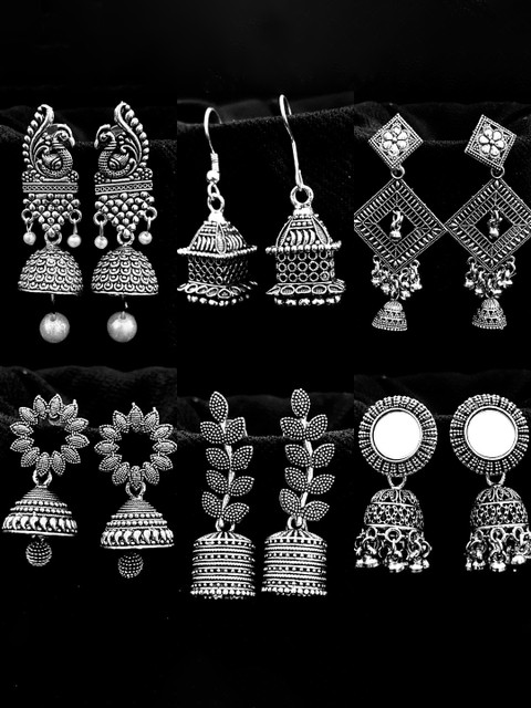 ANNORA INTERNATIONAL Women NA Alloy Jhumkas