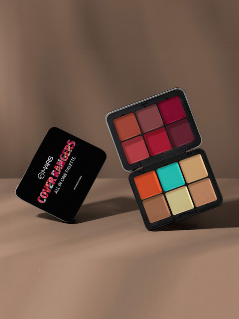 MARS Cover Rangers Creamy & Color Corrector & Contour Palette Concealer - Shade 04