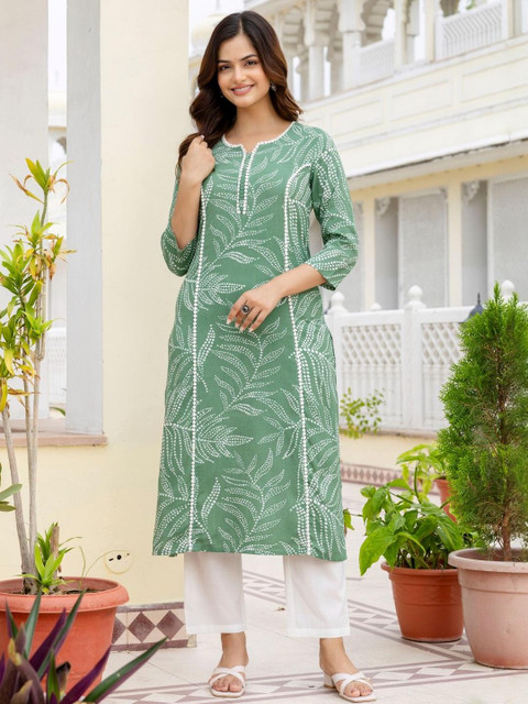 KALINI Women Floral Printed Floral Maternity Kurta