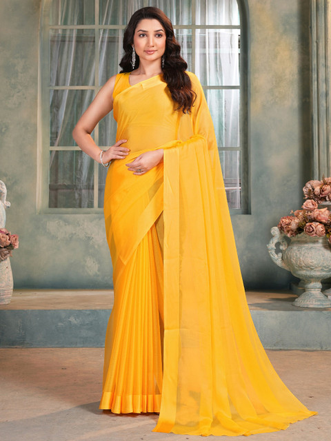Garden Vareli Lightweight Pure Chiffon Saree