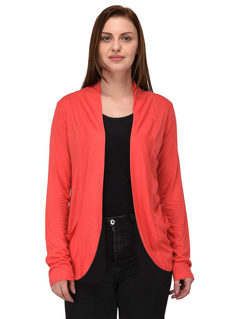 Goodluck Women Wool Long Sleeves Shrug