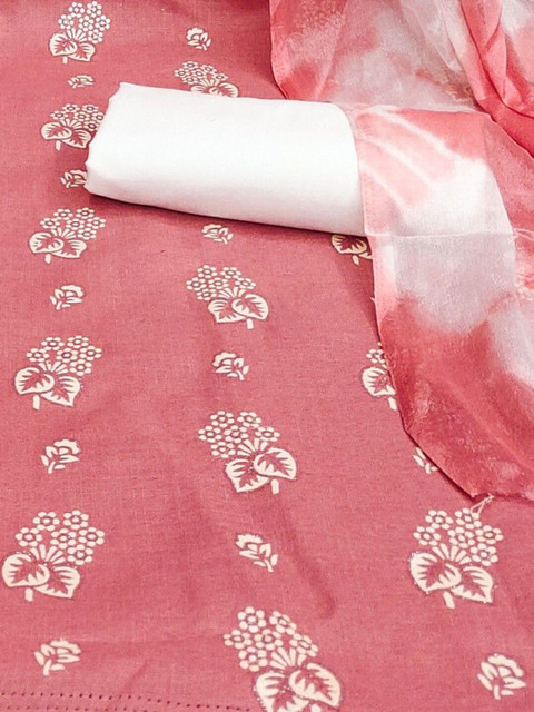 LeeliPeeri Designer Floral Printed Unstitched Dress Material - Image 3