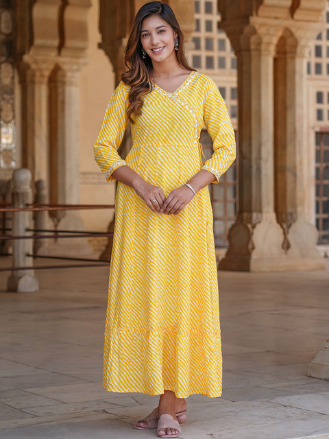 CORSICA Women Cotton A-Line Dresses