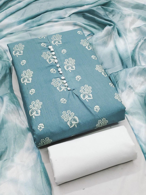 LeeliPeeri Designer Women Printed Unstitched Dress Material