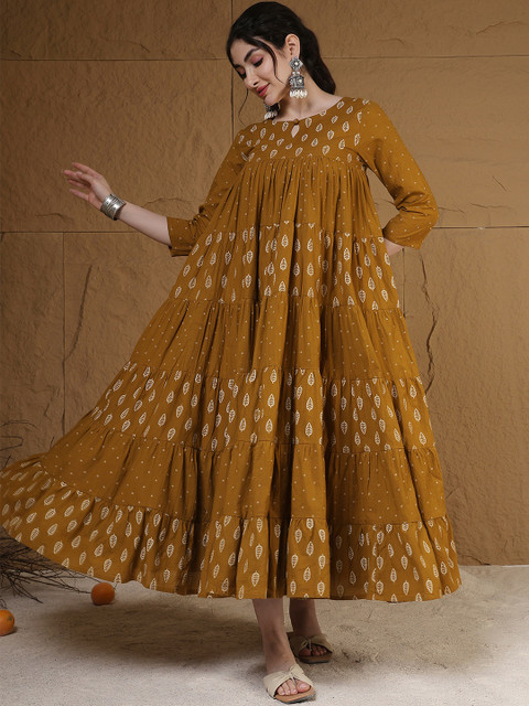 Sangria Women Cotton Anarkali Kurtas - Image 5