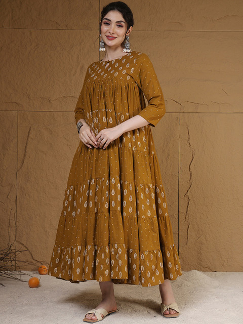 Sangria Women Cotton Anarkali Kurtas - Image 3