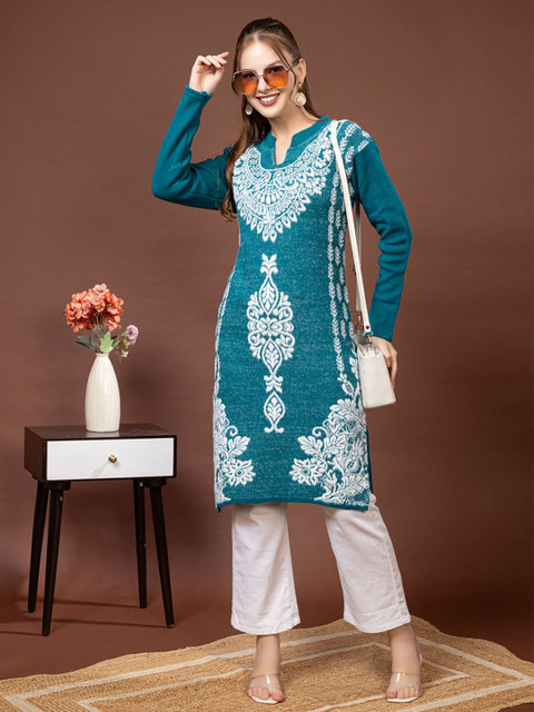 TYSORT Women Floral Printed Daily A-Line Kurta