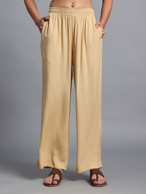 Vivika Women Straight Ethnic Palazzos