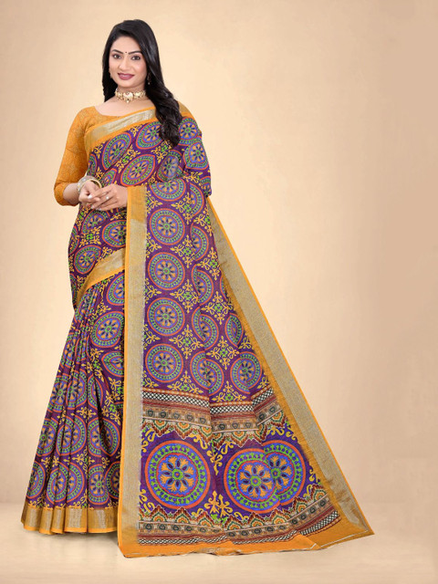 Abhilasha Zari Pure Cotton Maheshwari Saree