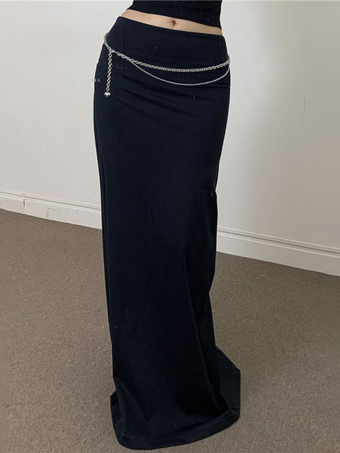 LULU & SKY Women Mid Rise Straight Skirts