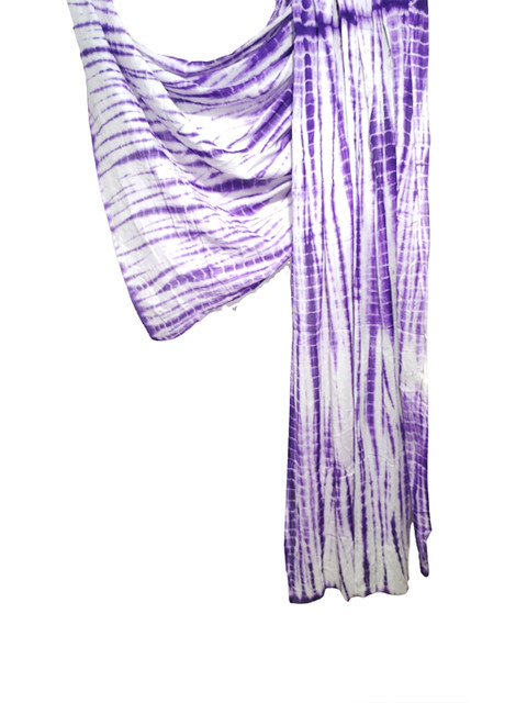 Farooq Dyeing Abstract Batik Dyed Cotton Dupatta - Image 2