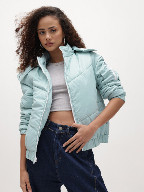 The Roadster Life Co. Padded Jacket with Detachable Hood