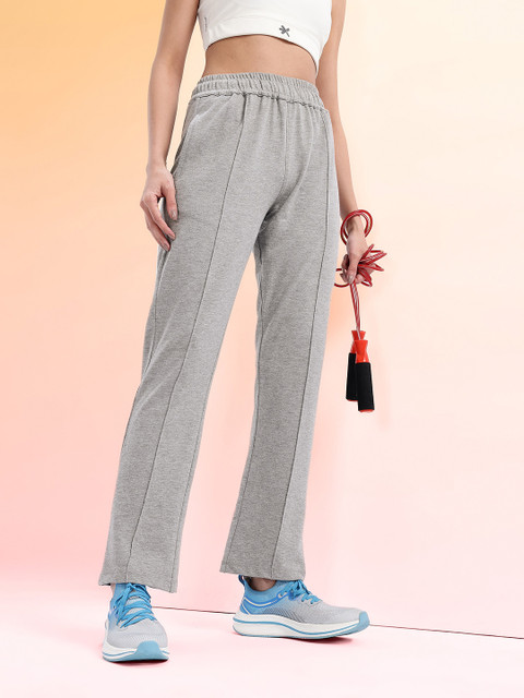 HRX by Hrithik Roshan Women Front Seam Track Pants