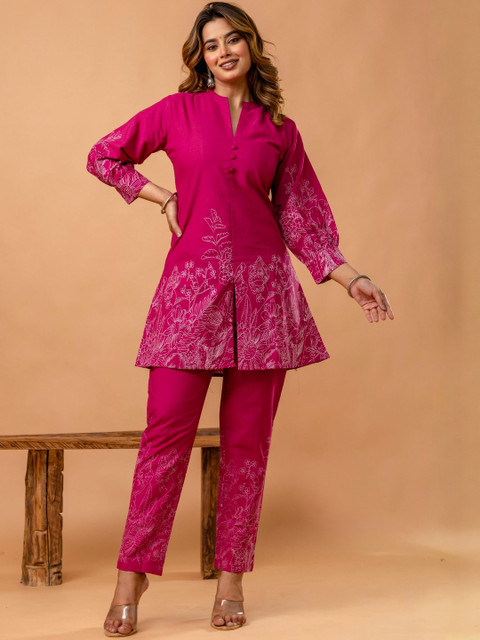 FASHION CLOUD Women Pack of 2 Pure Cotton Ethnic Co-Ords