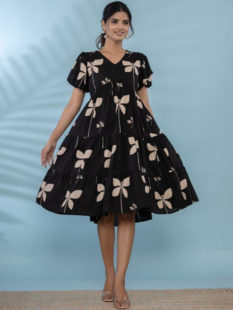 Moda Rapido Women Black Dresses