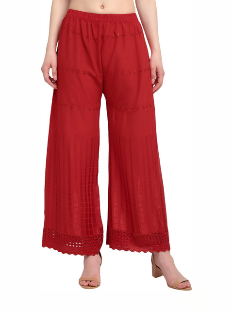 MIXFIT Women Straight Fit Palazzos