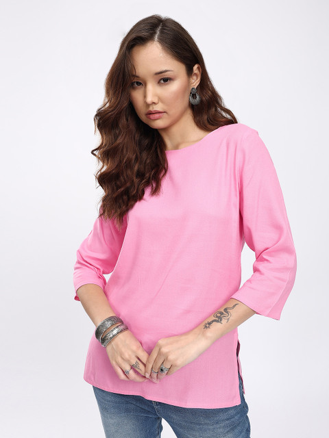 Anouk Rustic Straight Kurti - Image 3