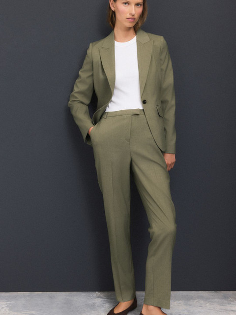 NEXT Single Breasted Peaked Lapel Smart Casual Blazer