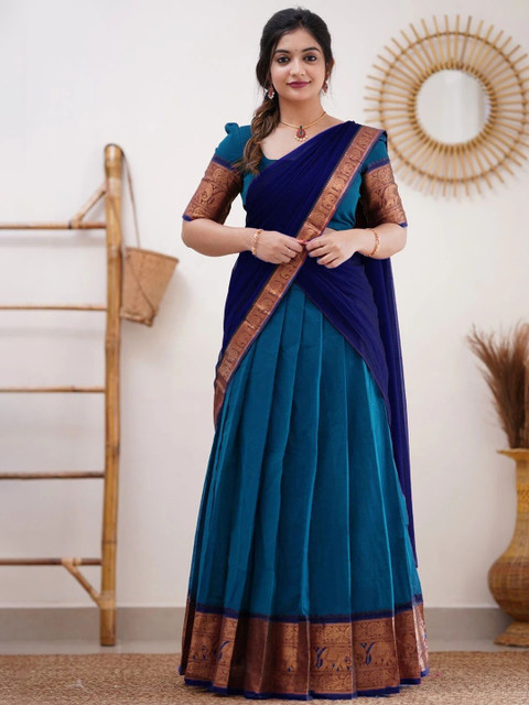 MANMOHITSAREE Ready to Wear Lehenga & Blouse With Dupatta