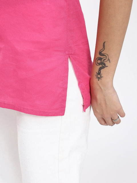 Anouk Rustic Sleeveless Kurti - Image 7