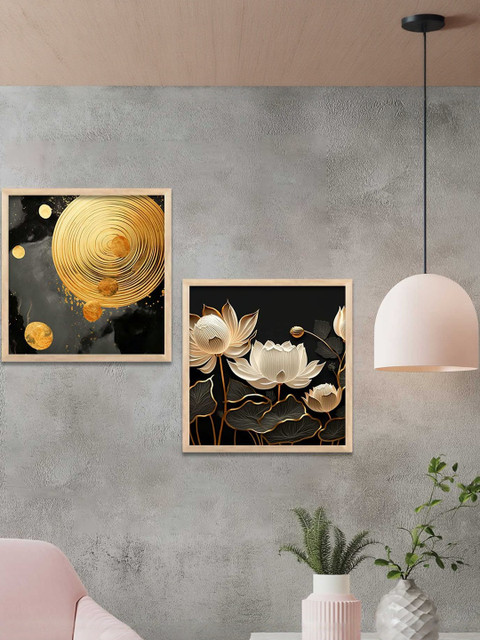 Abastract Wall Art With Frame Home Decor Wall Painting For Living Room Office Bedroom