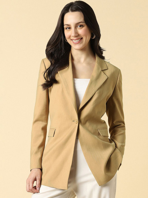 Allen Solly Woman Single-Breasted Blazer