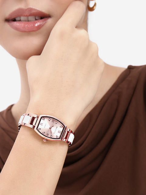 DressBerry Women Embellished Dial Analogue Watch UT-A8640-PNK-DB