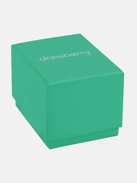 DressBerry Women Stainless Steel Dial & Embellished Straps Analogue Watch UT-A8647-SLR-DB - Image 9