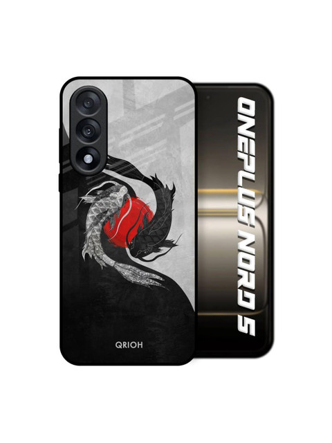 QRIOH Quirky Printed OnePlus Nord 5 5G Silicone Back Case