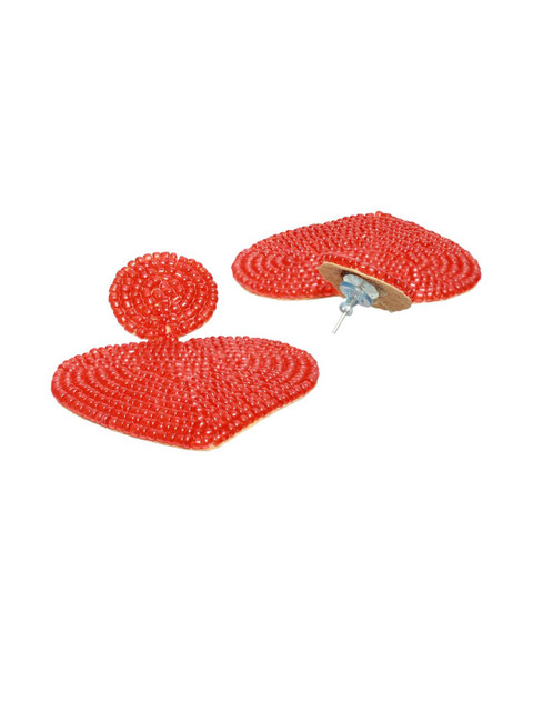 Anouk Silver-Plated Alloy Drop Earrings - Image 3