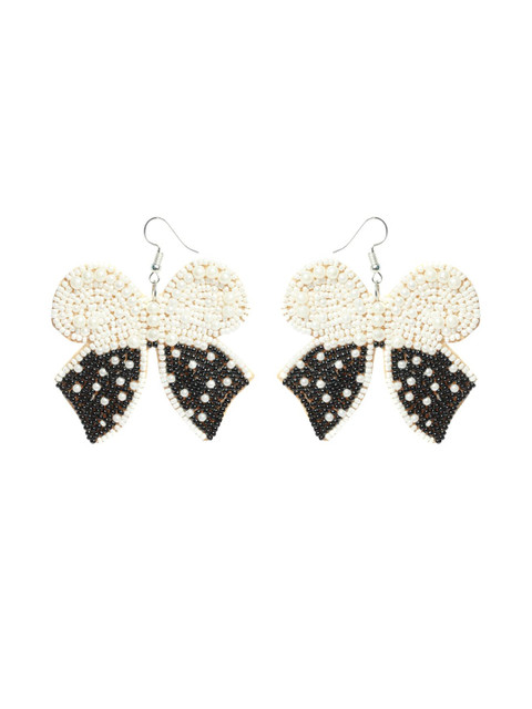 Anouk Silver-Plated Alloy Drop Earrings - Image 3