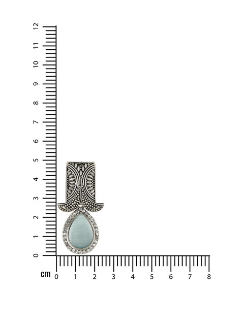 Anouk Silver-Plated Alloy Drop Earrings - Image 5