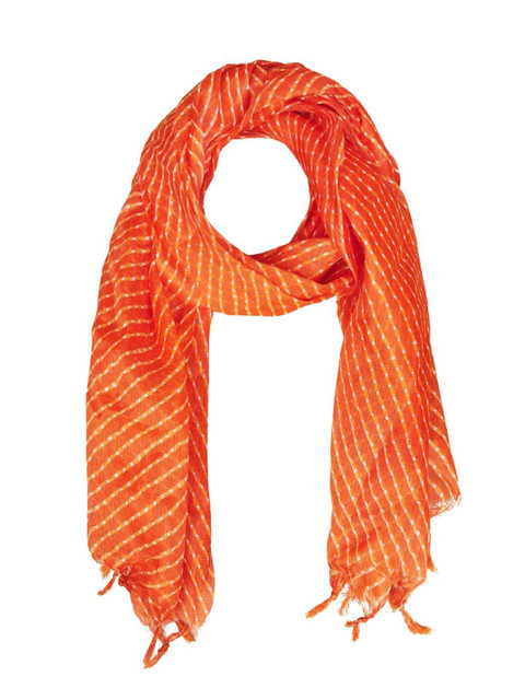 AKSHADEEP Leheriya Printed Dupatta