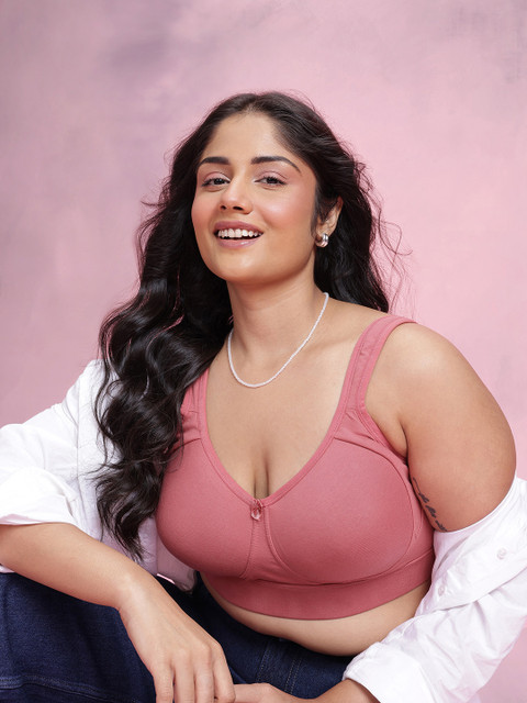 DressBerry Plus Size Full Coverage Lightly Padded Non Wired Tshirt Bra DRM-DB-MK22-BB-TBC