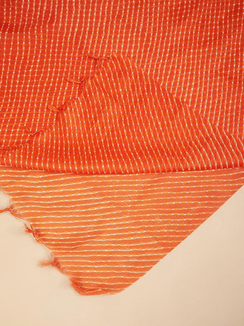 AKSHADEEP Leheriya Printed Dupatta - Image 5