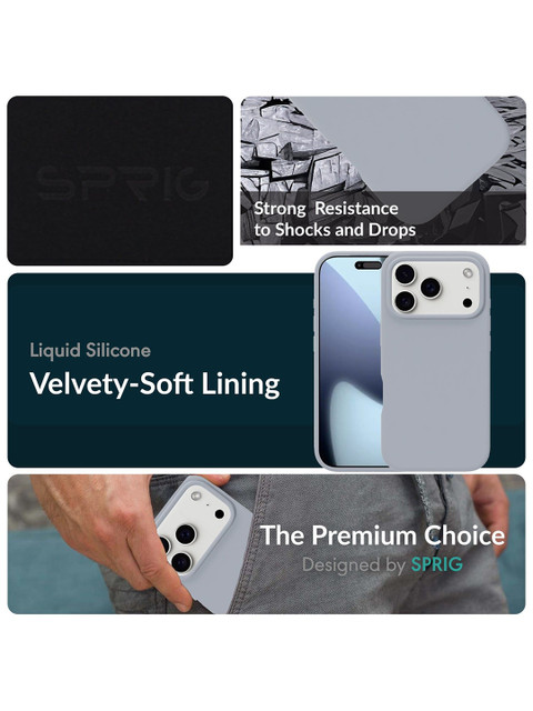 SPRIG iPhone 17 Pro Max Silicone Back Cover - Image 4