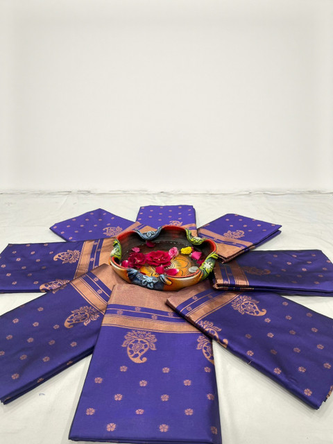 VILLE FASHION Women Green Sarees - Image 3