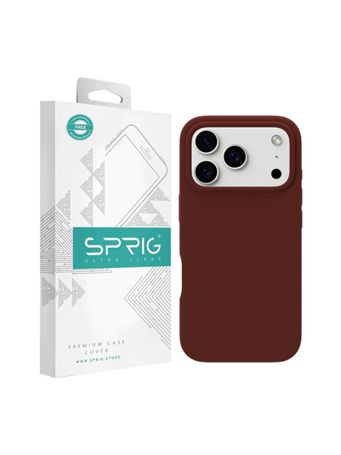 SPRIG iPhone 17 Pro Silicone Back Cover