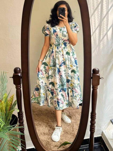 Moda Rapido Women Polyester Fit & Flare Dresses