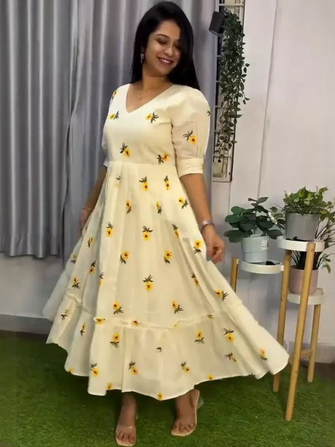 Moda Rapido Women Polyester Fit & Flare Dresses