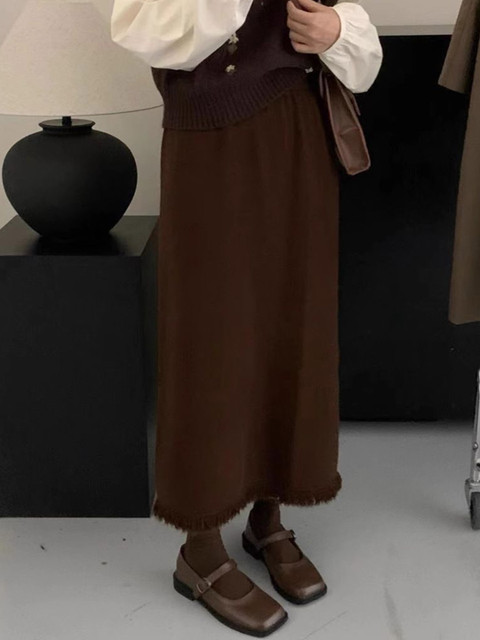 StyleCast A-Line Midi Skirt