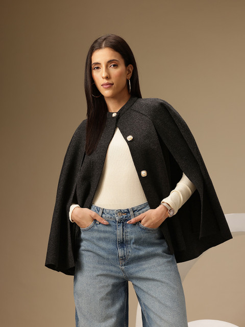 Chemistry Flannel Cape Jacket