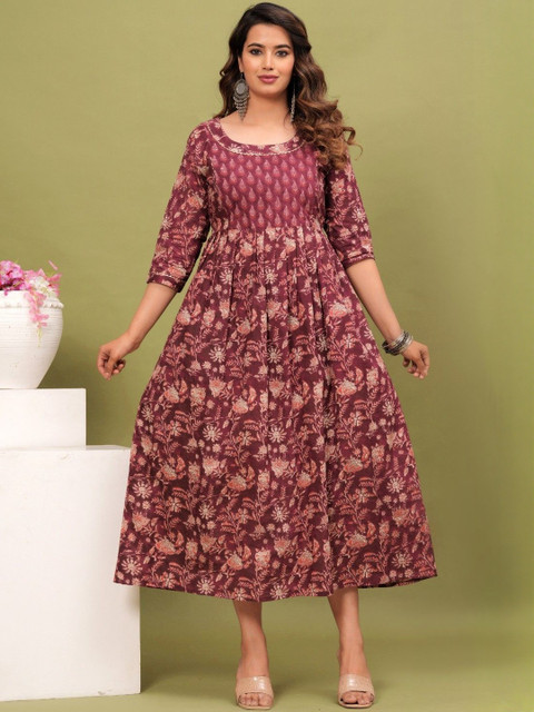 FASHION CLOUD Women Pure Cotton Maternity Kurtis