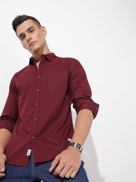The Roadster Life Co. Pure Cotton Casual Shirt