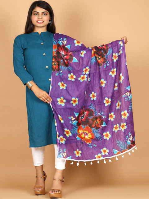RajeRaj Women Silk Printed Dupatta