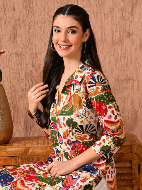 Anouk Rustic Women Printed Kurta