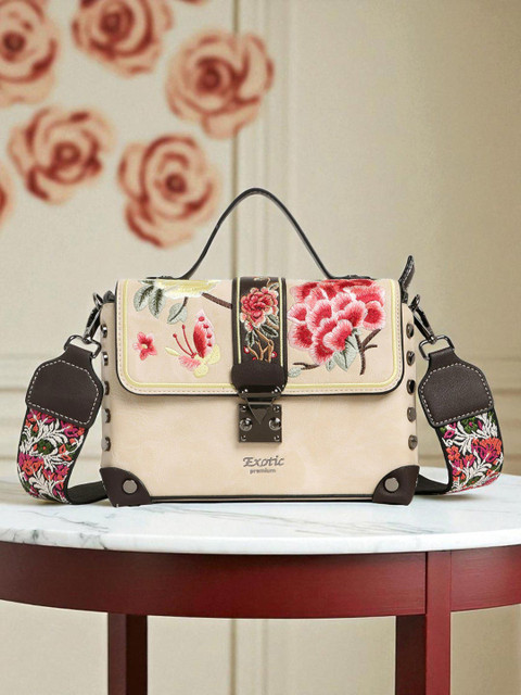 Exotic Women Embellished Sling Bag